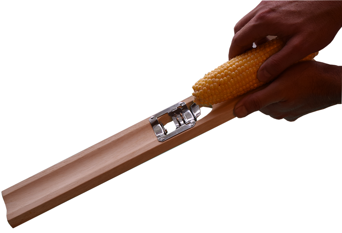 Wooden Corn Cutter and Creamer Lee Manufacturing Company